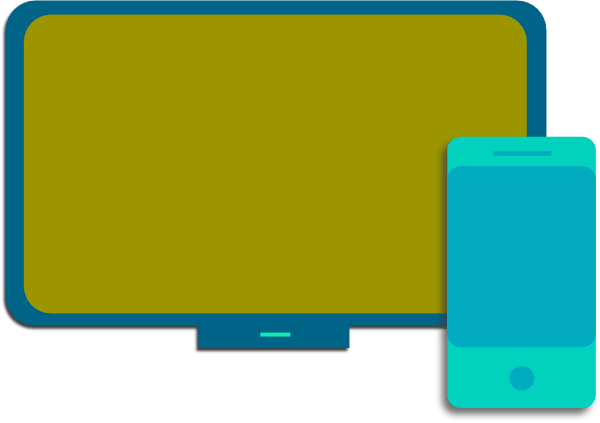 desktop and iphone with websites